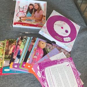 American Girl Truly Me activity cards NWOT